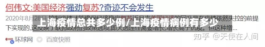 上海疫情总共多少例/上海疫情病例有多少-第2张图片