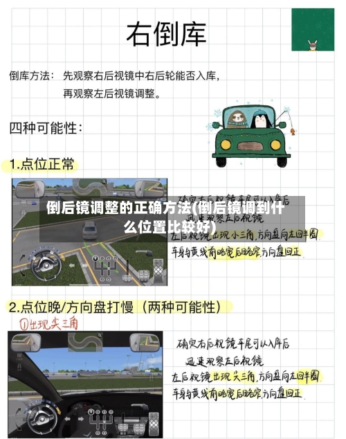 倒后镜调整的正确方法(倒后镜调到什么位置比较好)-第1张图片