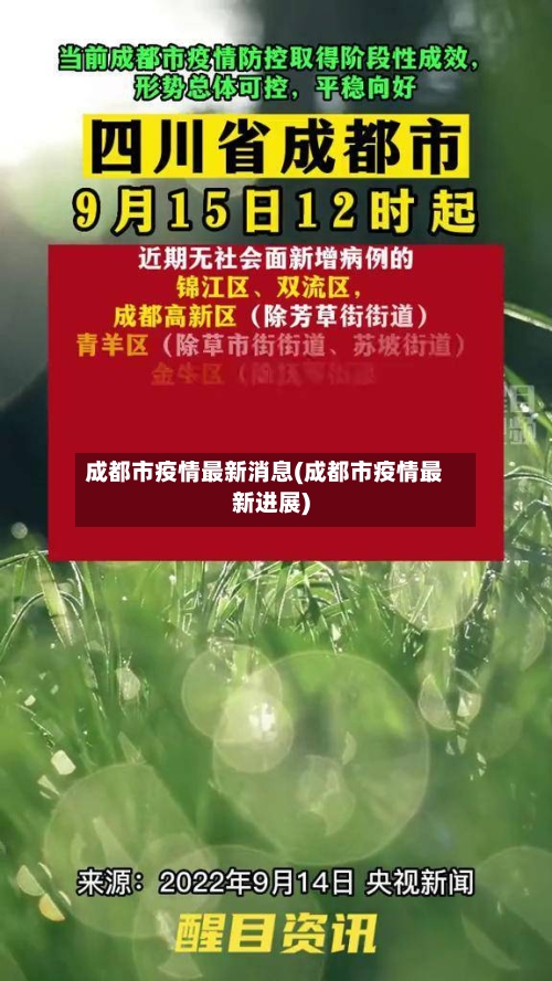 成都市疫情最新消息(成都市疫情最新进展)-第1张图片