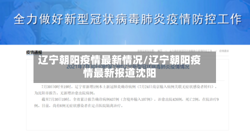 辽宁朝阳疫情最新情况/辽宁朝阳疫情最新报道沈阳-第1张图片