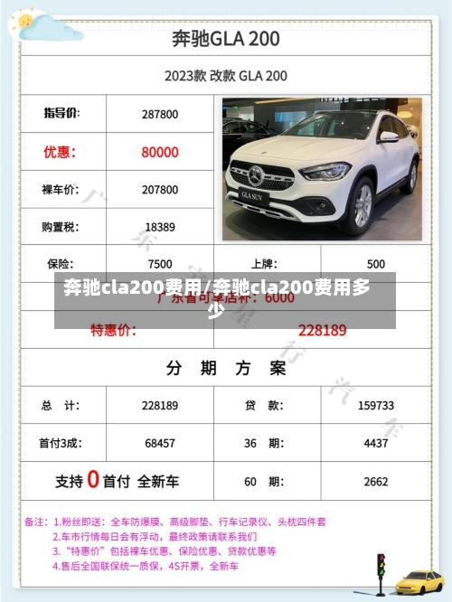 奔驰cla200费用/奔驰cla200费用多少-第2张图片