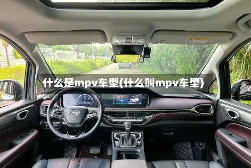 什么是mpv车型(什么叫mpv车型)-第2张图片