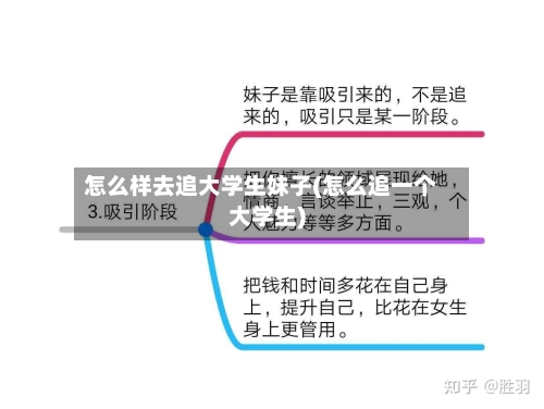 怎么样去追大学生妹子(怎么追一个大学生)-第1张图片