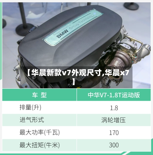 【华晨新款v7外观尺寸,华晨x7】-第1张图片