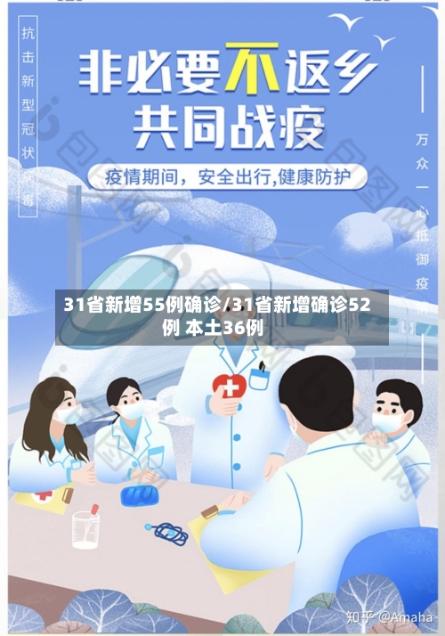 31省新增55例确诊/31省新增确诊52例 本土36例-第3张图片