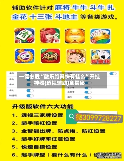 一键必胜“微乐跑得快有挂么”开挂神器{透视辅助}全揭秘-第2张图片