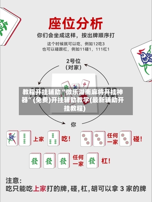 教程开挂辅助“微乐湖南麻将开挂神器”(免费)开挂辅助教学(最新辅助开挂教程)-第3张图片