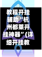 教程开挂辅助“杭州都莱开挂神器	”(详细开挂教程)-第2张图片