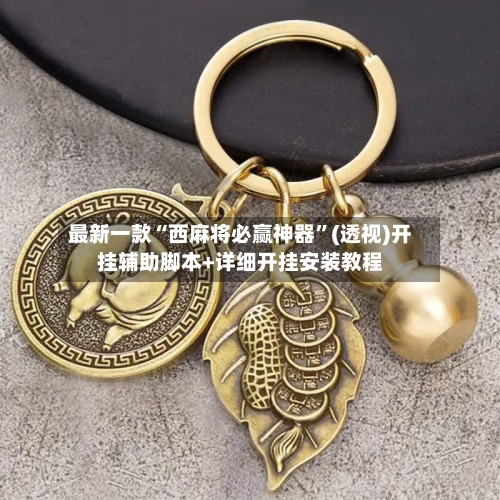 最新一款“西麻将必赢神器	”(透视)开挂辅助脚本+详细开挂安装教程-第1张图片