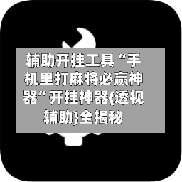 辅助开挂工具“手机里打麻将必赢神器”开挂神器{透视辅助}全揭秘-第2张图片