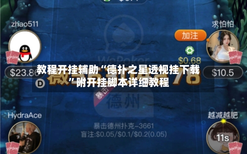 教程开挂辅助“德扑之星透视挂下载	”附开挂脚本详细教程-第1张图片