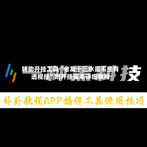 辅助开挂工具“老友十三水是不是有透视挂”附开挂脚本详细教程-第2张图片