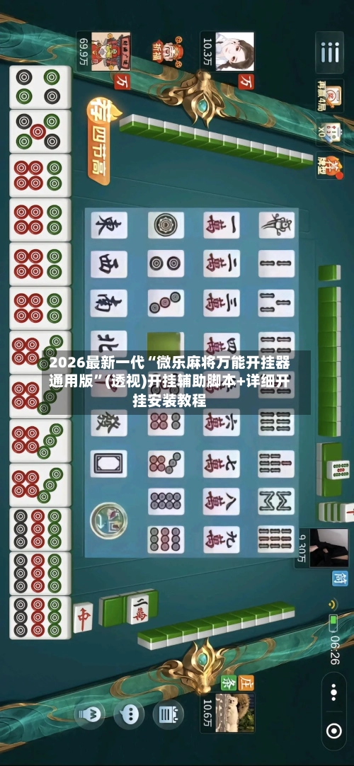 2026最新一代“微乐麻将万能开挂器通用版	”(透视)开挂辅助脚本+详细开挂安装教程-第1张图片