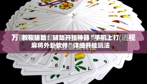 教程辅助！辅助开挂神器“手机上打麻将外卦软件”详细开挂玩法-第2张图片