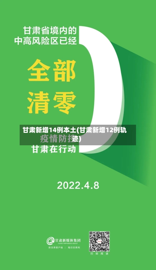 甘肃新增14例本土(甘肃新增12例轨迹)-第2张图片