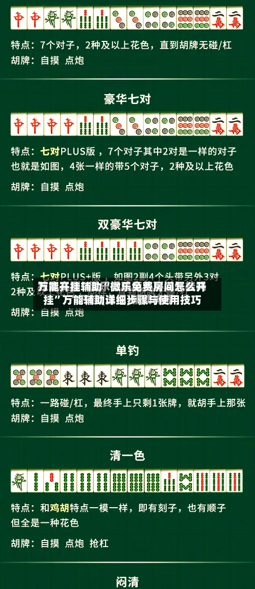万能开挂辅助“微乐免费房间怎么开挂”万能辅助详细步骤与使用技巧-第3张图片