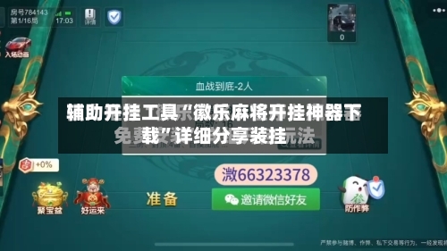 辅助开挂工具“徽乐麻将开挂神器下载	”详细分享装挂-第2张图片