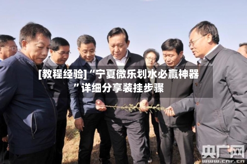 [教程经验]“宁夏微乐划水必赢神器”详细分享装挂步骤-第2张图片