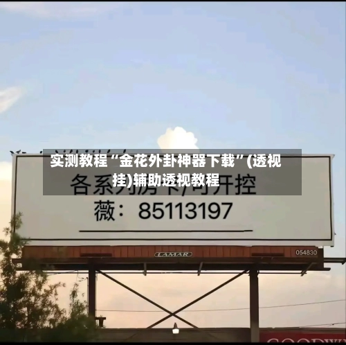 实测教程“金花外卦神器下载	”(透视挂)辅助透视教程-第1张图片