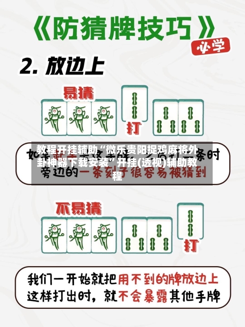 教程开挂辅助“微乐贵阳捉鸡麻将外卦神器下载安装”开挂(透视)辅助教程-第2张图片