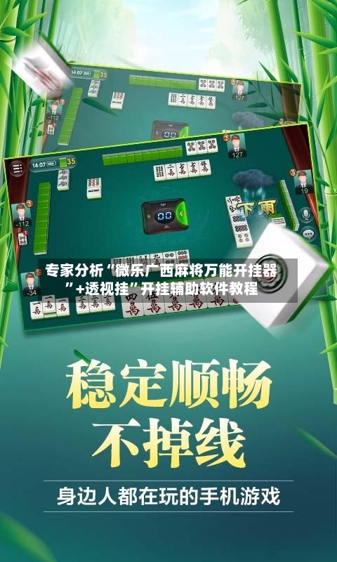 专家分析“微乐广西麻将万能开挂器”+透视挂”开挂辅助软件教程-第2张图片