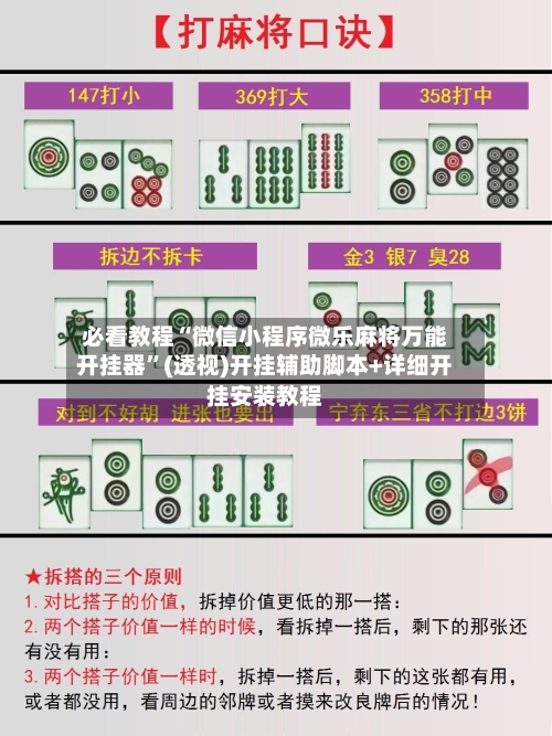 必看教程“微信小程序微乐麻将万能开挂器”(透视)开挂辅助脚本+详细开挂安装教程-第2张图片