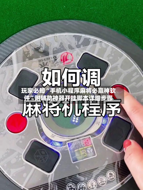 玩家必知“手机小程序麻将必赢神软件	”附辅助神器开挂脚本详细步骤-第2张图片