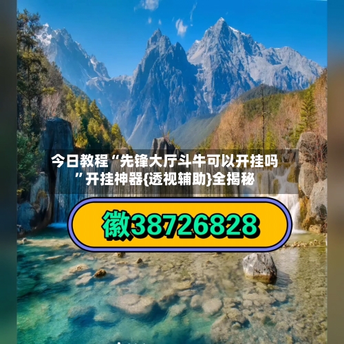今日教程“先锋大厅斗牛可以开挂吗	”开挂神器{透视辅助}全揭秘-第1张图片
