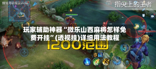 玩家辅助神器“微乐山西麻将怎样免费开挂”(透视挂)详细用法教程-第3张图片