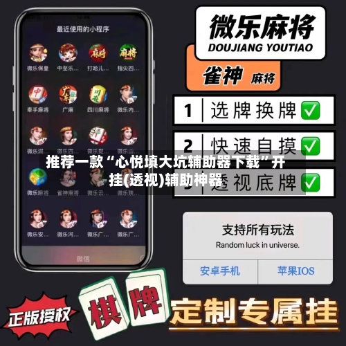 推荐一款“心悦填大坑辅助器下载”开挂(透视)辅助神器-第1张图片