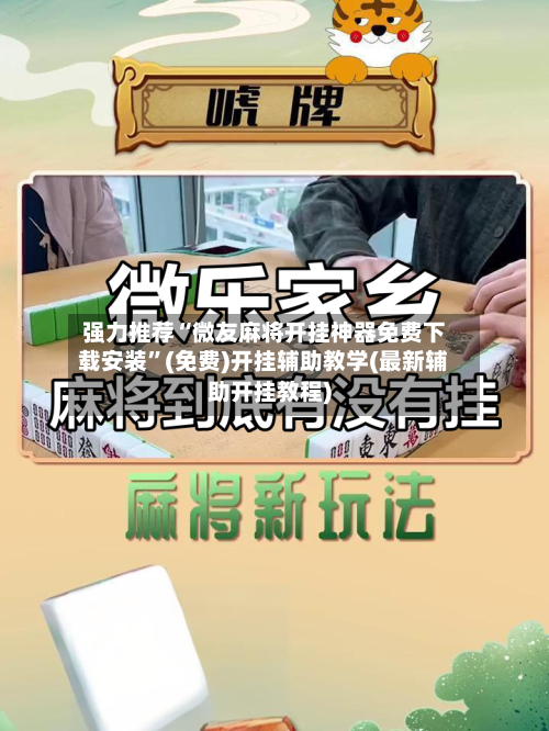 强力推荐“微友麻将开挂神器免费下载安装”(免费)开挂辅助教学(最新辅助开挂教程)-第3张图片