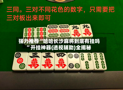 强力推荐“哈哈长沙麻将到底有挂吗”开挂神器{透视辅助}全揭秘-第2张图片