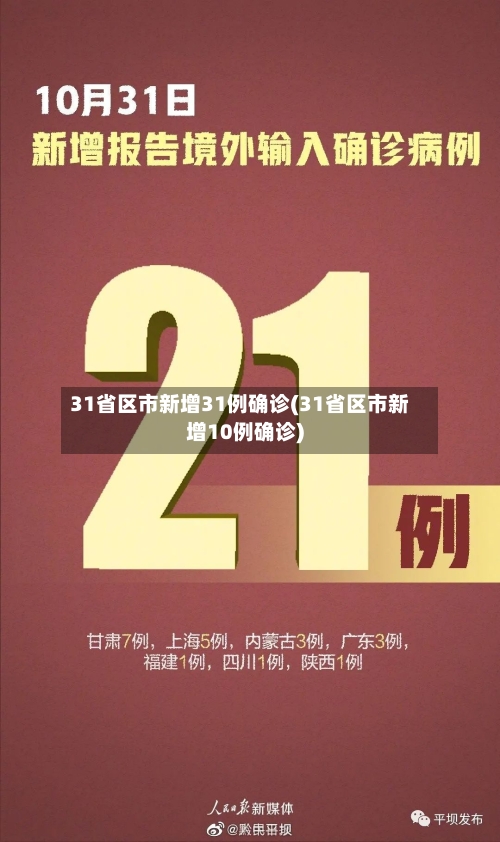 31省区市新增31例确诊(31省区市新增10例确诊)-第2张图片
