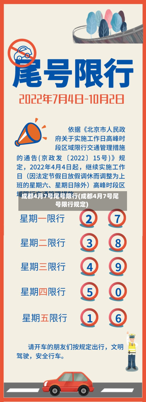 成都4月7号尾号限行(成都4月7号尾号限行规定)-第1张图片