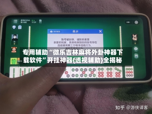 专用辅助“微乐吉林麻将外卦神器下载软件”开挂神器{透视辅助}全揭秘-第3张图片