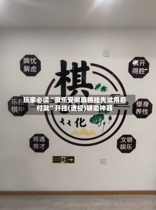 玩家必读“徽乐安徽麻将挂先试用后付款”开挂(透视)辅助神器-第2张图片