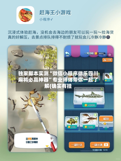 独家脚本实测“微信小程序微乐四川麻将必赢神器	”专业师傅带你一起了解(确实有挂-第2张图片