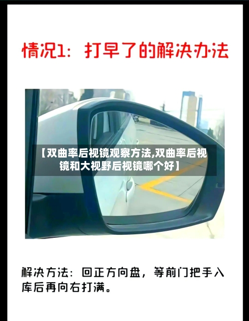 【双曲率后视镜观察方法,双曲率后视镜和大视野后视镜哪个好】-第1张图片