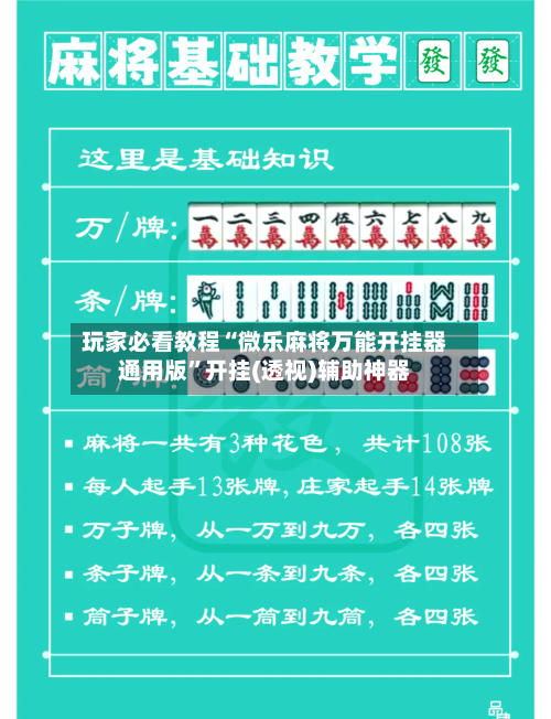 玩家必看教程“微乐麻将万能开挂器通用版	”开挂(透视)辅助神器-第2张图片