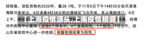 【上海疫情源头,上海疫情根源】-第2张图片