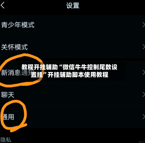 教程开挂辅助“微信牛牛控制尾数设置挂”开挂辅助脚本使用教程-第2张图片