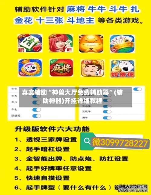 真实辅助“神兽大厅免费辅助器”(辅助神器)开挂详细教程-第2张图片