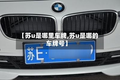 【苏u是哪里车牌,苏u是哪的车牌号】-第2张图片