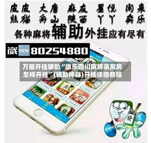 万能开挂辅助“微乐四川麻将亲友房怎样开挂”(辅助神器)开挂详细教程-第3张图片