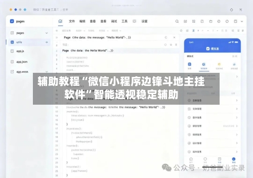 辅助教程“微信小程序边锋斗地主挂软件”智能透视稳定辅助-第1张图片