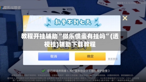 教程开挂辅助“微乐惯蛋有挂吗”(透视挂)辅助下载教程-第2张图片