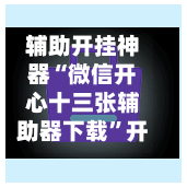 辅助开挂神器“微信开心十三张辅助器下载”开挂神器{透视辅助}全揭秘-第2张图片