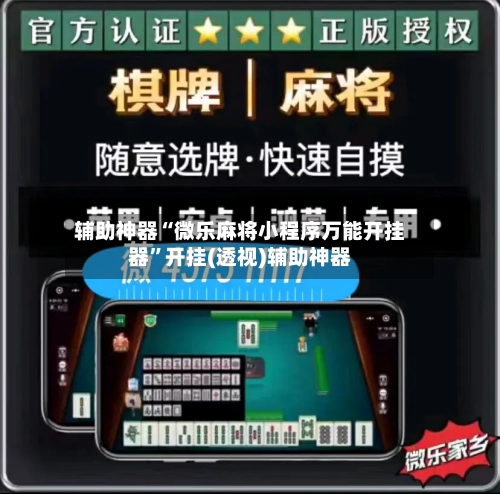 辅助神器“微乐麻将小程序万能开挂器”开挂(透视)辅助神器-第1张图片