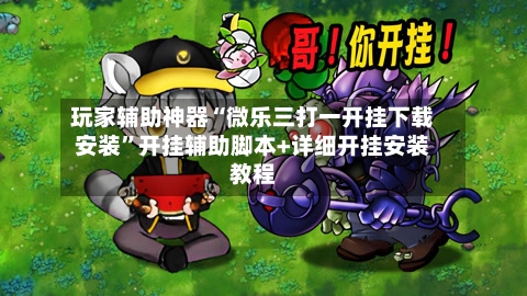 玩家辅助神器“微乐三打一开挂下载安装”开挂辅助脚本+详细开挂安装教程-第3张图片