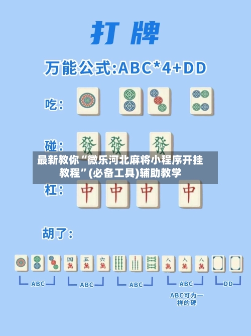 最新教你“微乐河北麻将小程序开挂教程”(必备工具)辅助教学-第3张图片